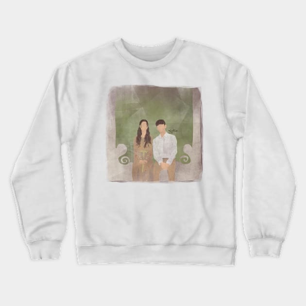 It's ok to not be ok FANART 01 Crewneck Sweatshirt by Giullia - Yeppeunyeppeun Art